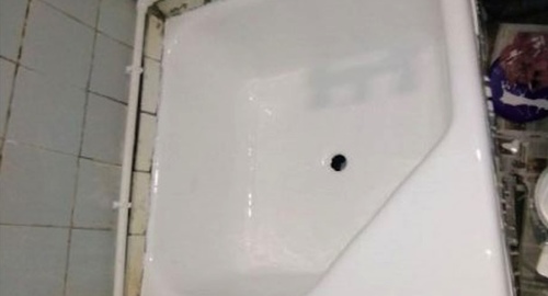 Обновление душевого поддона акрилом | Окружная